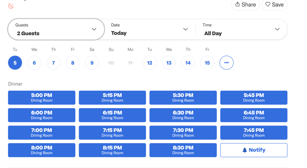 GHL booking calendar