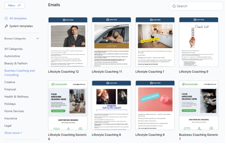 GoHighLevel Email Templates