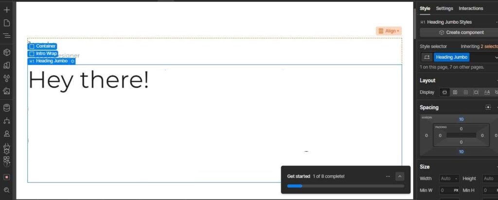 My Webflow Web Design Test