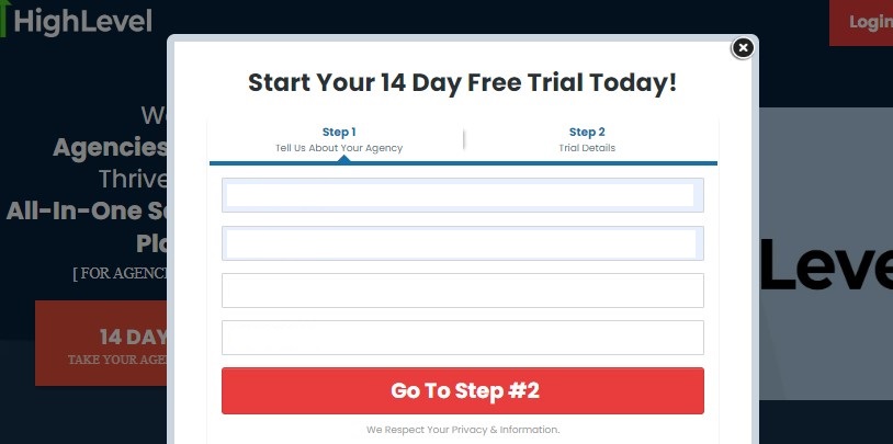 gohighlevel 30 day trial basic info
