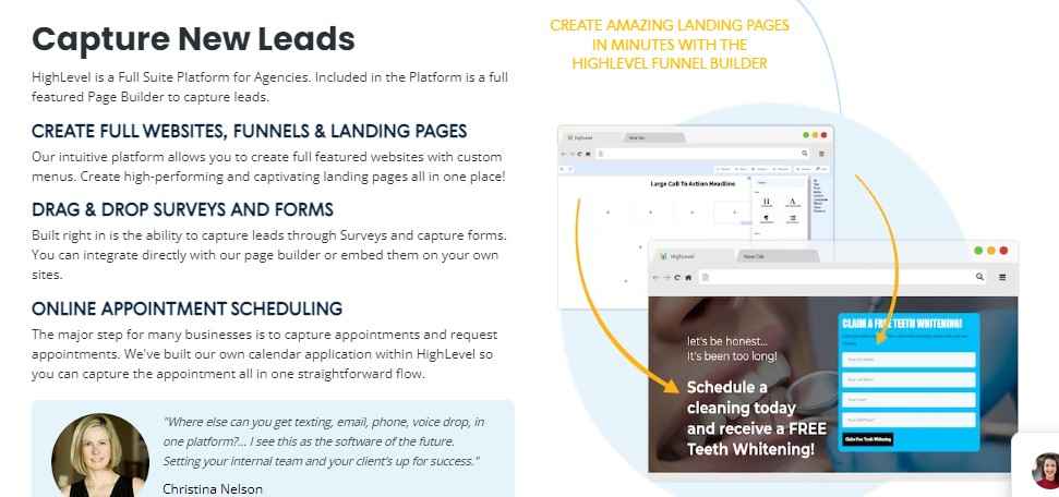 GoHighLevel Leads Funnel